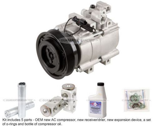 New air conditioning compressor kit - genuine oem ac compressor &amp; clutch + more