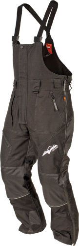 Hmk voyager black small snowmobile pants bibs snow sml sm s