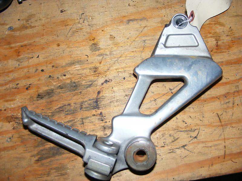 97 kawasaki zx1100d rear foot peg and bracket right