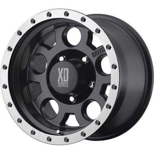 17x9 black xd xd125 8x170 +0 wheels w/ nitto trail grappler 265/70/17 tires new