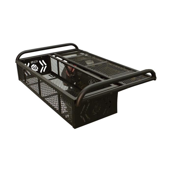 Kolpin convertible rear drop rack-38inl x 13inw x 7 1/2inh basket #53350