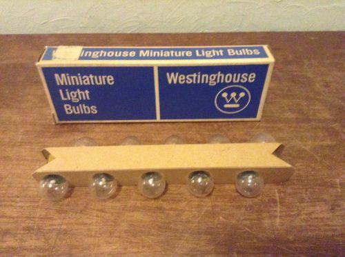 Vintage nos nib westinghouse miniature no. 71 auto light lamp bulbs car truck
