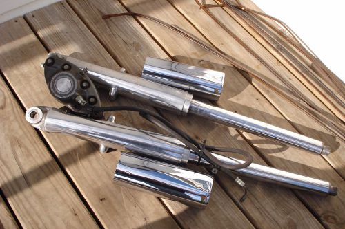 Harley big twin 41mm  flh 2&#034; over fork tubes &amp; sliders panhead shovelhead