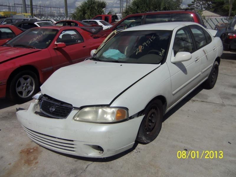 00 01 02 03 nissan sentra l. side view mirror power non-heated driver left