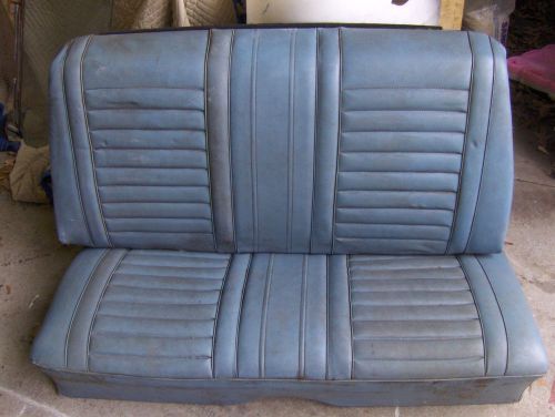 1966 1967 gm a-body convertible rear seat 66 67