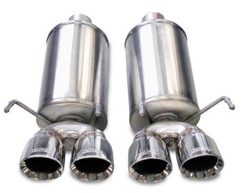 Corsa performance 14469 xtreme axle-back exhaust system fits 05-08 corvette