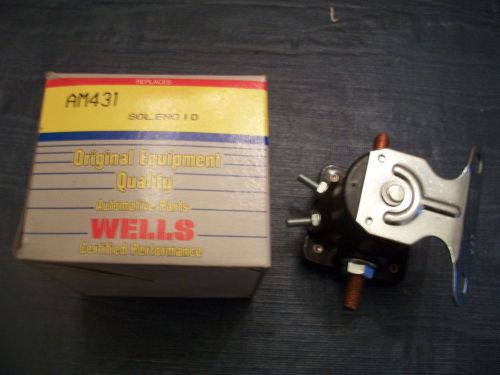 Wells am431 starter solenoid new in box