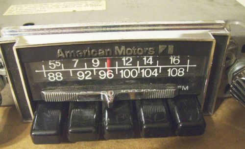 73 1973 amc gremlin hornet am fm radio 71 72 73 74 javelin amx good working