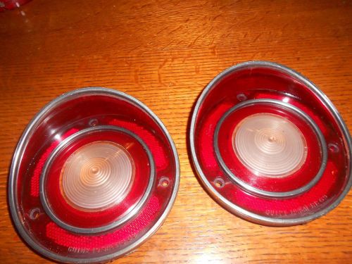 Set/2 oem -dated 69- chevrolet corvette back up lights