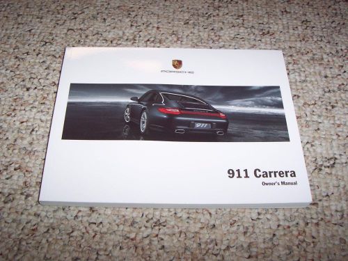 2010 porsche 911 carrera owner user manual cabriolet convertible s 4s targa gts