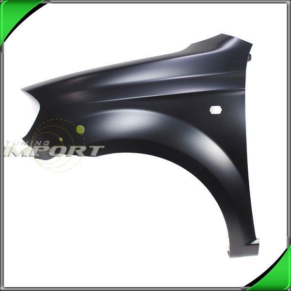 2007-2008 chevrolet aveo left front fender primed black steel replacement lh new