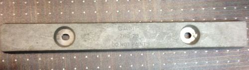 Camp zinc anode zhc-23 bar  23 1/2&#034; long  2 1/2&#034; wide