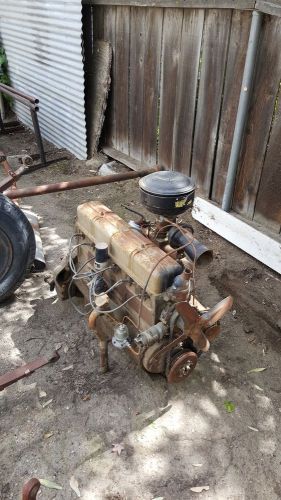 Original 1940 chevy truck engine