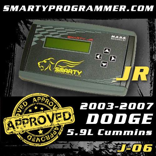 J-06 smarty dodge ram cummins 5.9l diesel 2003-2007 (junior - pod) tuner +100hp