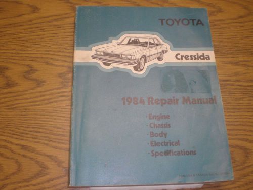 1984 toyota cressida factory service repair manual  12 pictures free ship