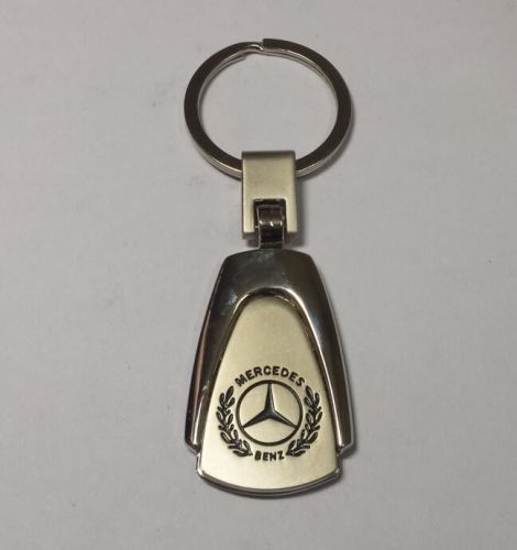 Mercedes-benz keychain car fob key ring chain lanyard strap holder