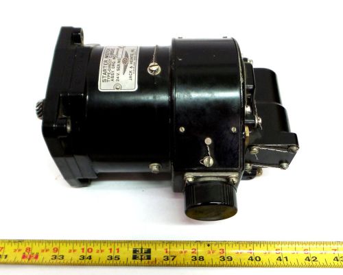 Vintage nos jack &amp; heintz jh1585l starter motor 24v direct current