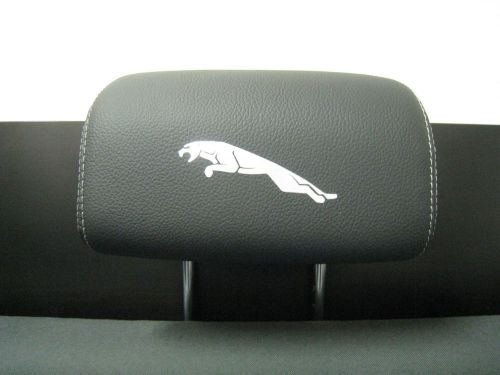 Headrest badge decal sticker *jaguar logo* 4-pcs