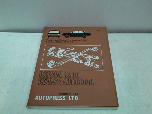 1970-72 datsun b110 kb110 vb110 workshop manual