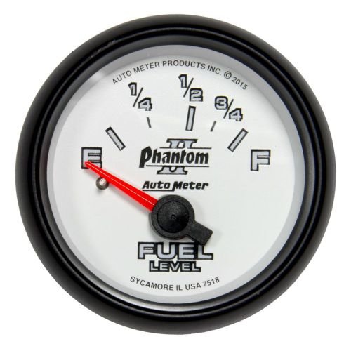 Auto meter 7518 phantom ii electric fuel level gauge