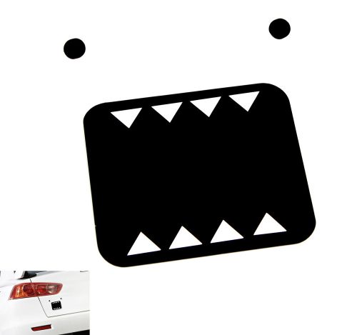 Cute car decal sticker open mouth car helmet window body 2014