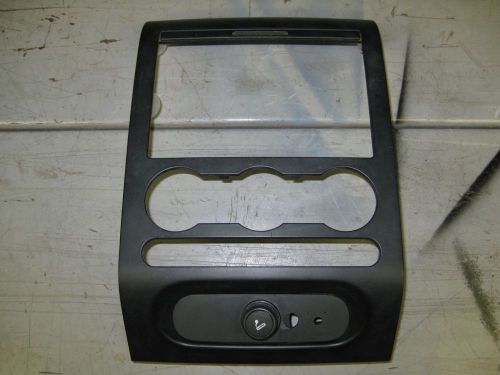 2005 f150 radio trim bezel