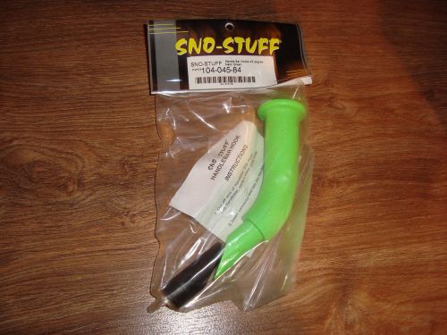 New sno stuff handlebar hook neon green 45 degree 104-045-84 arctic cat polaris