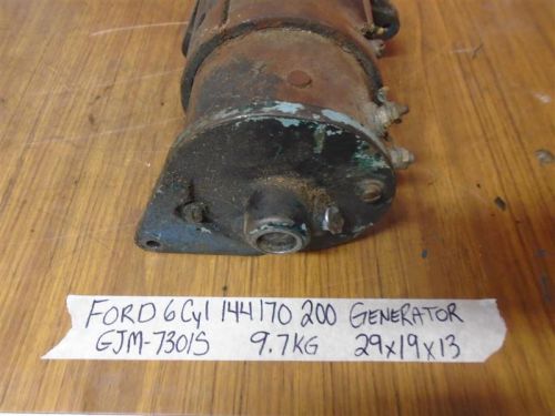 Ford 6 cylinder interceptor 100hp 144 170 200 generator autolite gjm-7301s