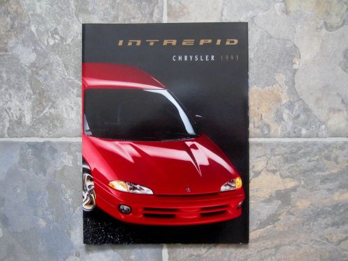 1993 chrysler intrepid - original sales brochure book catelog