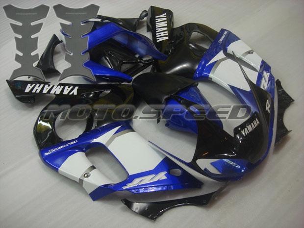 Free tank pad ! fairing for yamaha 1998-2002 98 02 yzf r6 plastic injection k26