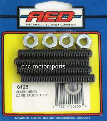 Aed holley barry grant carburetor allen head carb stud kit 2.5&#034; length