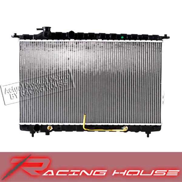 Fit 2004-2006 kia amanti 3.5l v6 dohc 1row auto aluminum cooling radiator system