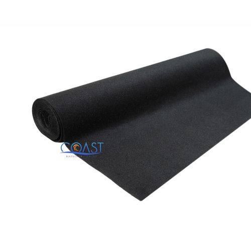 Ensemble backed carpet 36&#034;x 150 ft. roll for woofer enclosure car truck - black