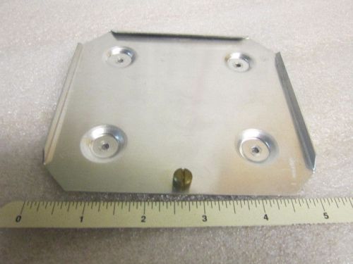 Mounting tray for ameri-king ak-350 altitude encoder, aluminum with thumb nut