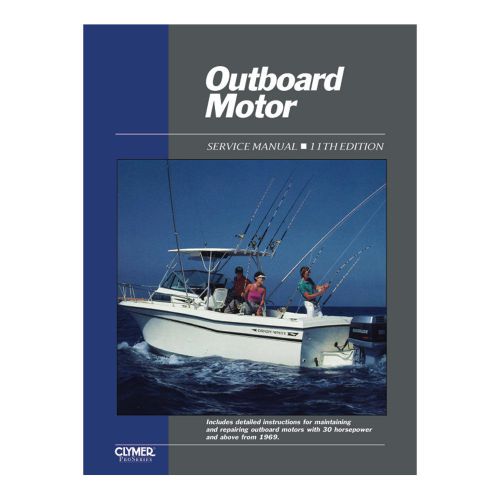 Clymer outboard motor service manual vol. 2 (1969-1989) -os211