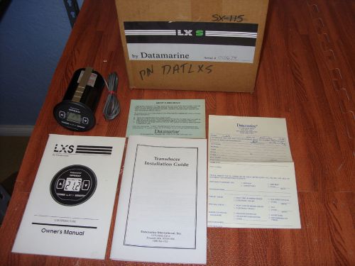 Datamarine lx s speed / log display - new old stock - lxs - 010434