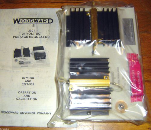 New woodward governor co 2301 24v dc voltage regulator p/n 8271-364