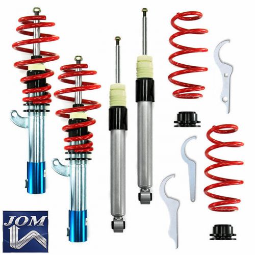 Jom audi a3 8p tt 8j fwd euro hight adjustable coilover suspension lowering kit-