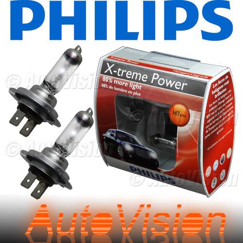 Philips h7 55w x-treme power xps2 pack of 2 foglight 80% longer headlamps h1