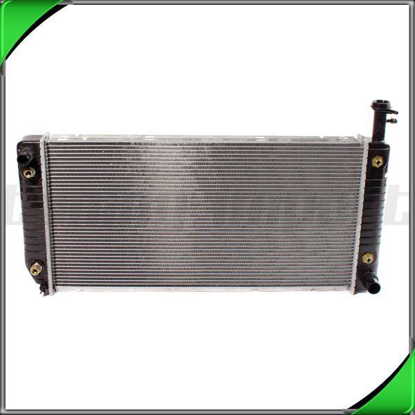 New radiator gm3010502 aluminum core 2005-2008 savana 4.8l 6.0l gas v8 w.eoc toc