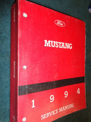 1994 ford mustang shop manual / original service book