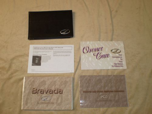 1998 oldsmobile bravada suv owners manual books guide case all models