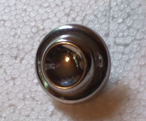 Rat rod  knob hole filler 55 56 57 58 59  button chrome chevy truck gmc