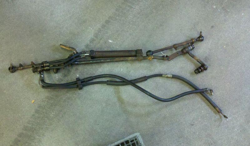 1955,1956,1957 chevy power steering linkage assist with idler arm