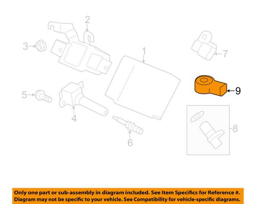 Scion toyota oem 13-15 fr-s-ignition knock (detonation) sensor su00300415