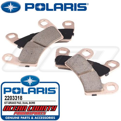 New pure polaris 2016 general 1000 eps oem dual bore brake pad kit 2203318