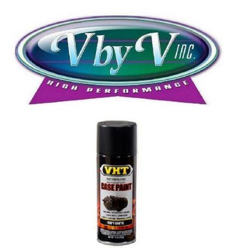 Vht sp903 paint, crank case, motorcycle, epoxy, satin, black, 11 oz., can each