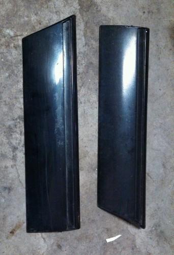 87-93 ford mustang lx pair side rear quarter 1/4 panel body molding moulding 