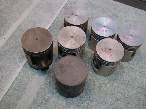 7- 1937-54 packard  pistons.  (7)
