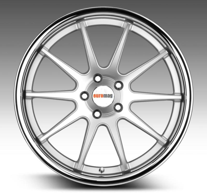 19" euromag em10 wheels bmw e90 e92 f30 328i 330i 528i f01 f10 cts camaro ls460